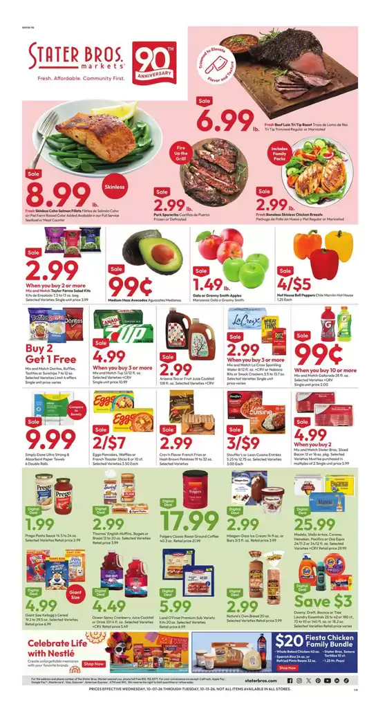 Stater Bros catalogue in Norco CA | Offers for bargain hunters | 2026-10-07T00:00:00.000Z - 2026-10-13T00:00:00.000Z