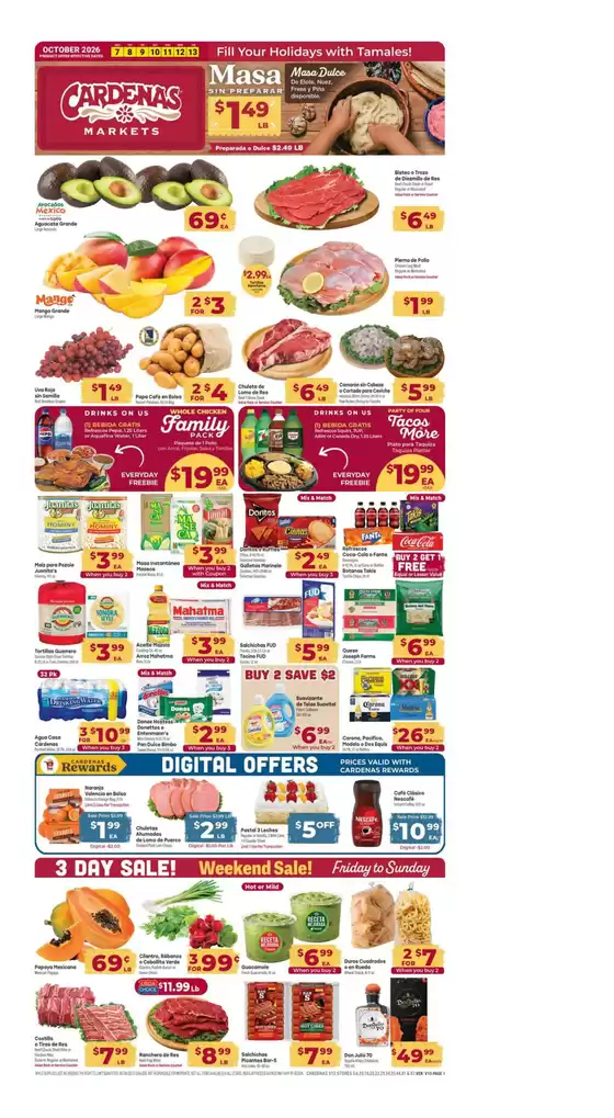 Cardenas catalogue in Norco CA | Discounts and promotions | 2026-10-07T00:00:00.000Z - 2026-10-13T00:00:00.000Z