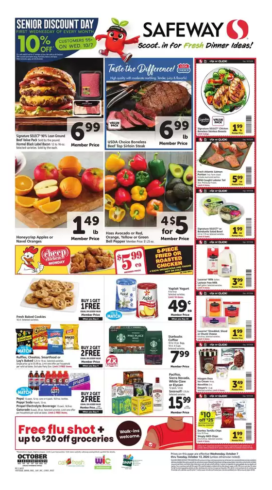 Safeway catalogue in Sebastopol CA | Great offer for bargain hunters | 2026-10-07T00:00:00.000Z - 2026-10-13T00:00:00.000Z