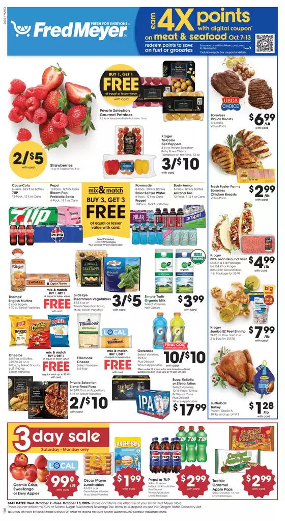 Fred Meyer catalogue | Exclusive bargains | 2026-10-07T00:00:00.000Z - 2026-10-13T00:00:00.000Z