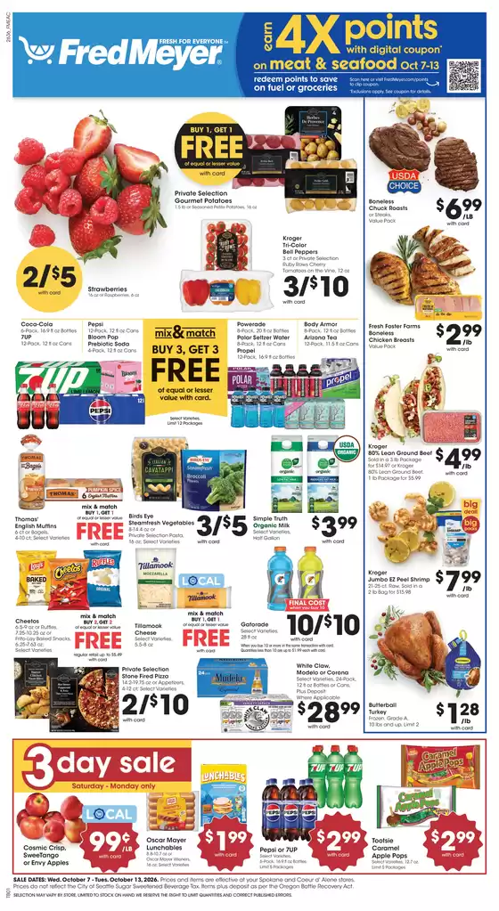 Fred Meyer catalogue | Discounts and promotions | 2026-10-07T00:00:00.000Z - 2026-10-13T00:00:00.000Z