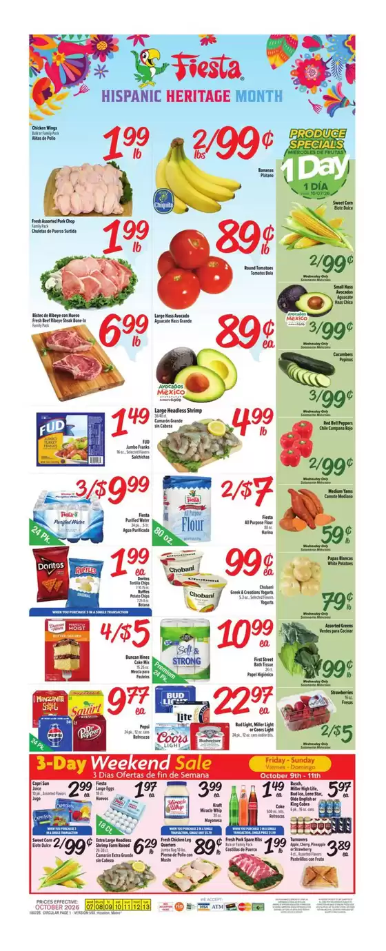 Fiesta Mart catalogue | Offers for bargain hunters | 2026-10-07T00:00:00.000Z - 2026-10-13T00:00:00.000Z