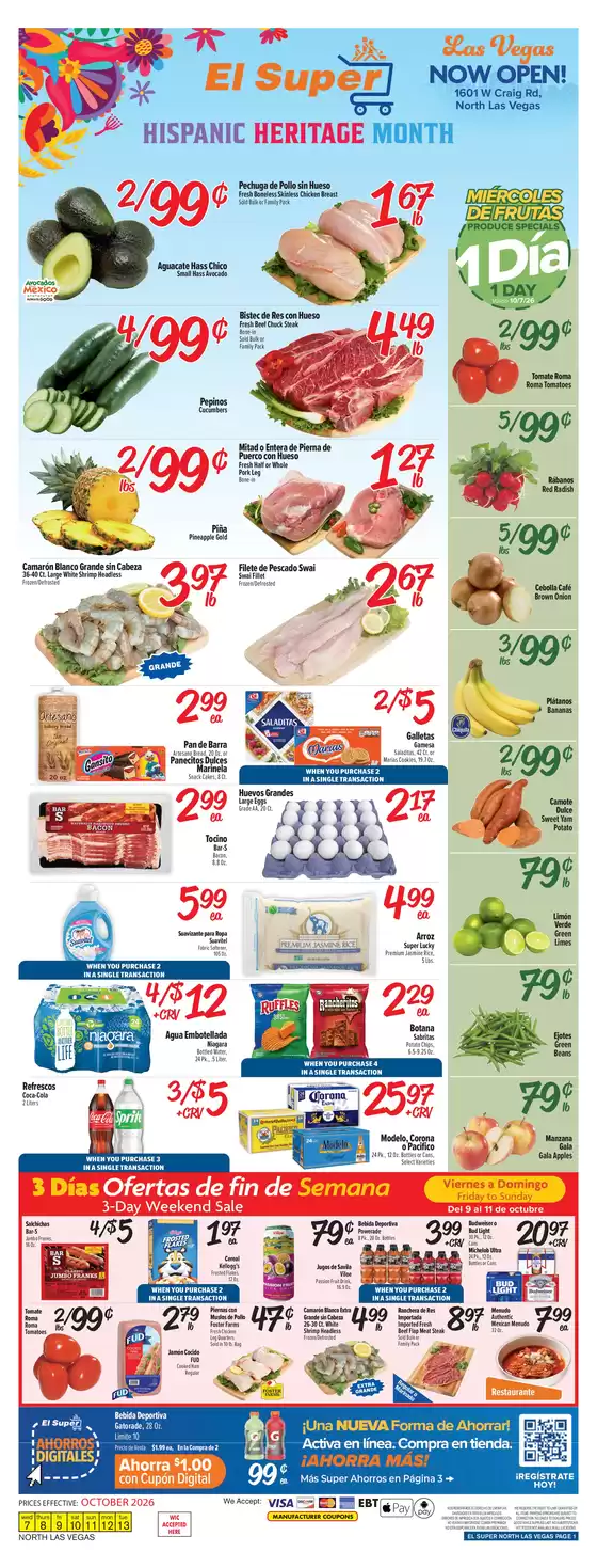 El Super catalogue in Buena Park CA | Top deals for all customers | 2026-10-07T00:00:00.000Z - 2026-10-13T00:00:00.000Z