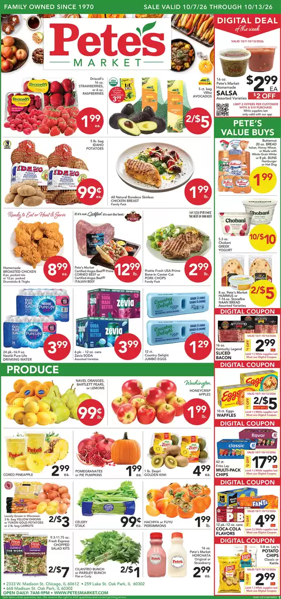 Pete's Fresh Market catalogue in Chicago IL | Our best deals for you | 2026-10-07T00:00:00.000Z - 2026-10-13T00:00:00.000Z