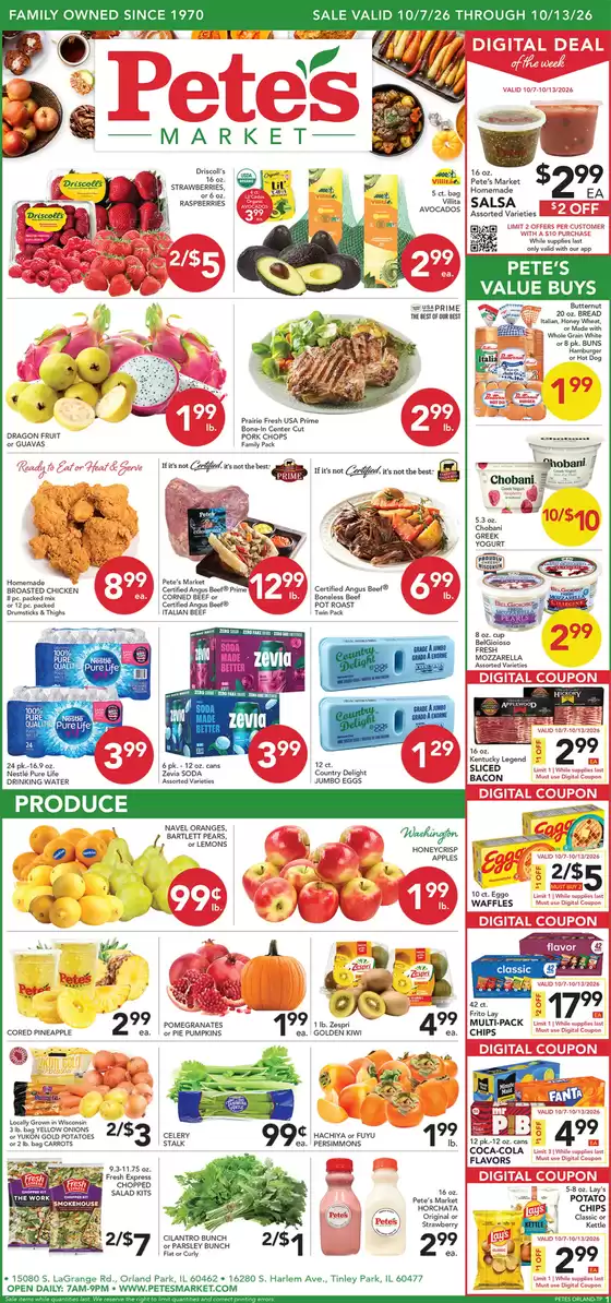 Pete's Fresh Market catalogue in Homewood IL | Special offers for you | 2026-10-07T00:00:00.000Z - 2026-10-13T00:00:00.000Z