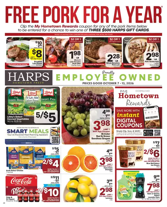 Harp's Market catalogue | Top offers for all bargain hunters | 2026-10-07T00:00:00.000Z - 2026-10-13T00:00:00.000Z