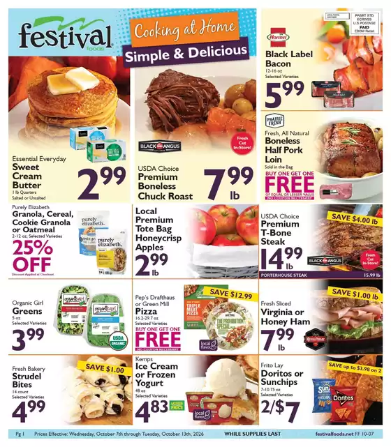 Festival Foods catalogue | Festival Foods weekly ad | 2026-10-07T00:00:00.000Z - 2026-10-13T00:00:00.000Z