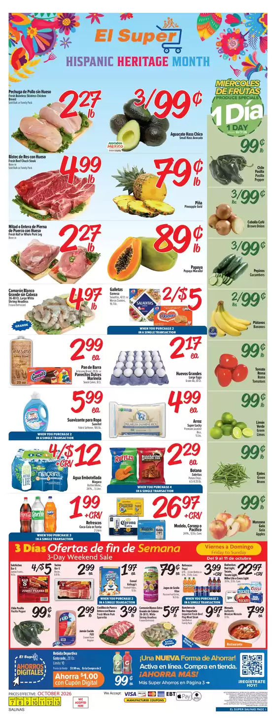 El Super catalogue | Top offers for all bargain hunters | 2026-10-07T00:00:00.000Z - 2026-10-13T00:00:00.000Z