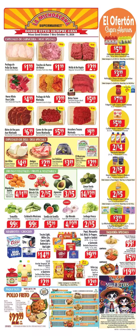 El Ahorro catalogue | Top offers for smart savers | 2026-10-07T00:00:00.000Z - 2026-10-13T00:00:00.000Z