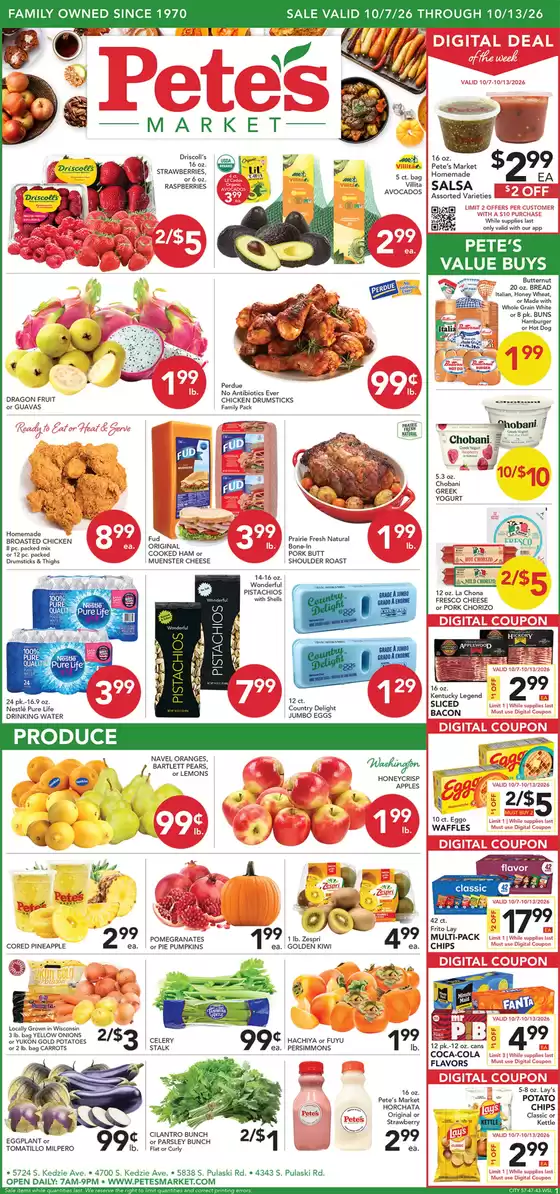 Pete's Fresh Market catalogue | Pete's Fresh Market weekly ad | 2026-10-07T00:00:00.000Z - 2026-10-13T00:00:00.000Z