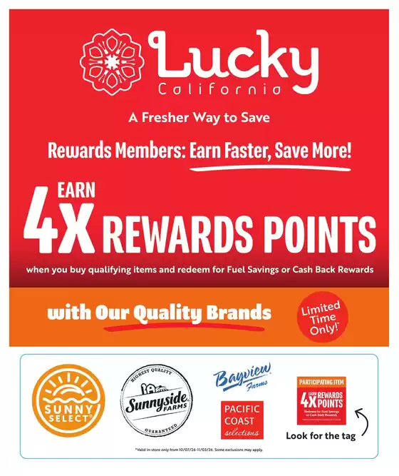 Lucky Supermarkets catalogue in Jersey City NJ | New offers to discover | 2026-10-07T00:00:00.000Z - 2026-11-03T00:00:00.000Z