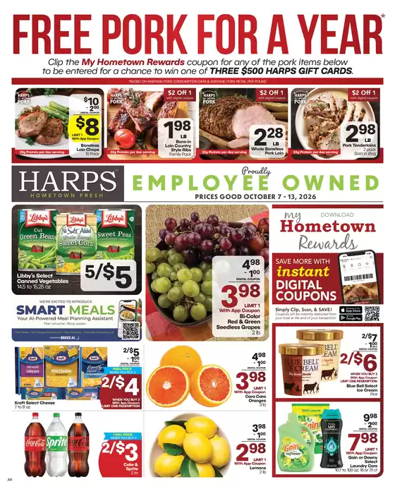 Harp's Market catalogue | Exclusive deals and bargains | 2026-10-07T00:00:00.000Z - 2026-10-13T00:00:00.000Z