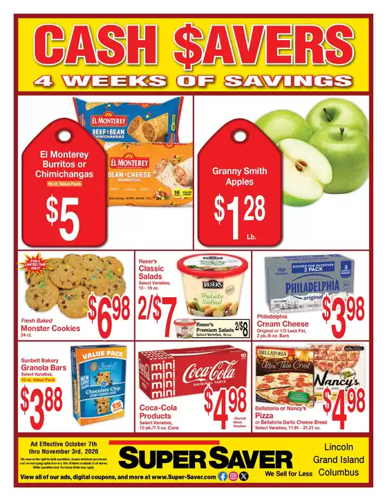 Super Saver catalogue | Great offer for bargain hunters | 2026-10-07T00:00:00.000Z - 2026-11-03T00:00:00.000Z