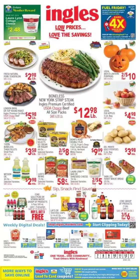 Ingles Markets catalogue | Attractive special offers for everyone | 2026-10-07T00:00:00.000Z - 2026-10-13T00:00:00.000Z