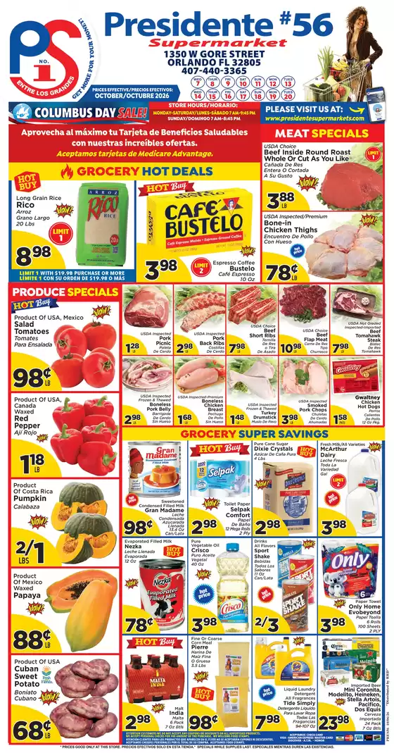 Presidente catalogue | Offers for bargain hunters | 2026-10-07T00:00:00.000Z - 2026-10-20T00:00:00.000Z