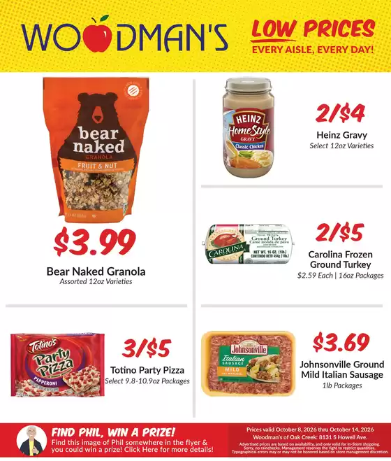 Woodman's catalogue | Top offers for smart savers | 2026-10-08T00:00:00.000Z - 2026-10-14T00:00:00.000Z