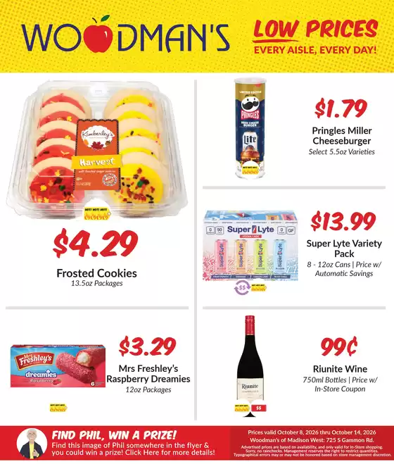 Woodman's catalogue | Our best offers for you | 2026-10-08T00:00:00.000Z - 2026-10-14T00:00:00.000Z