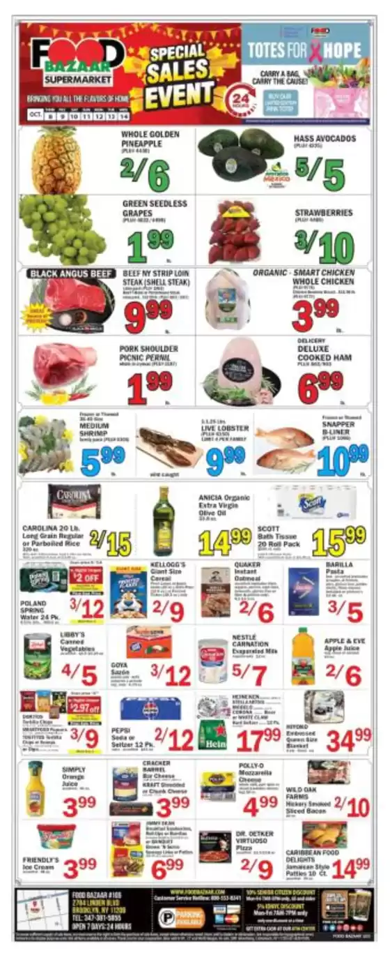 Food Bazaar catalogue | Great discounts on selected products | 2026-10-08T00:00:00.000Z - 2026-10-14T00:00:00.000Z