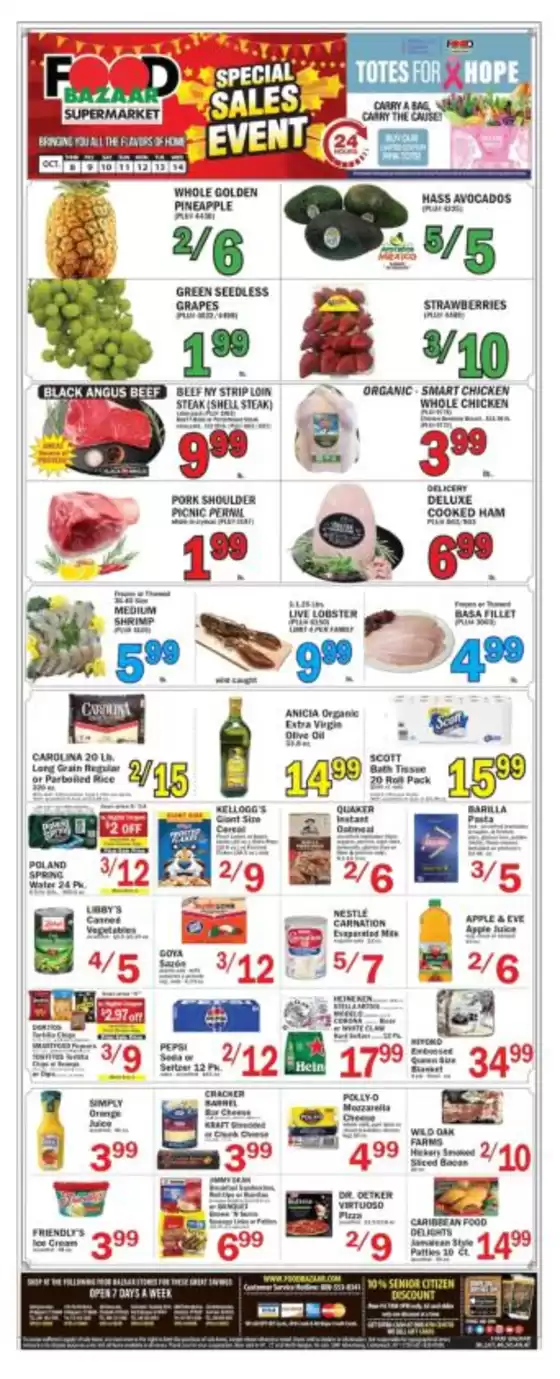 Food Bazaar catalogue in Paramus NJ | Food Bazaar weekly ad | 2026-10-08T00:00:00.000Z - 2026-10-14T00:00:00.000Z