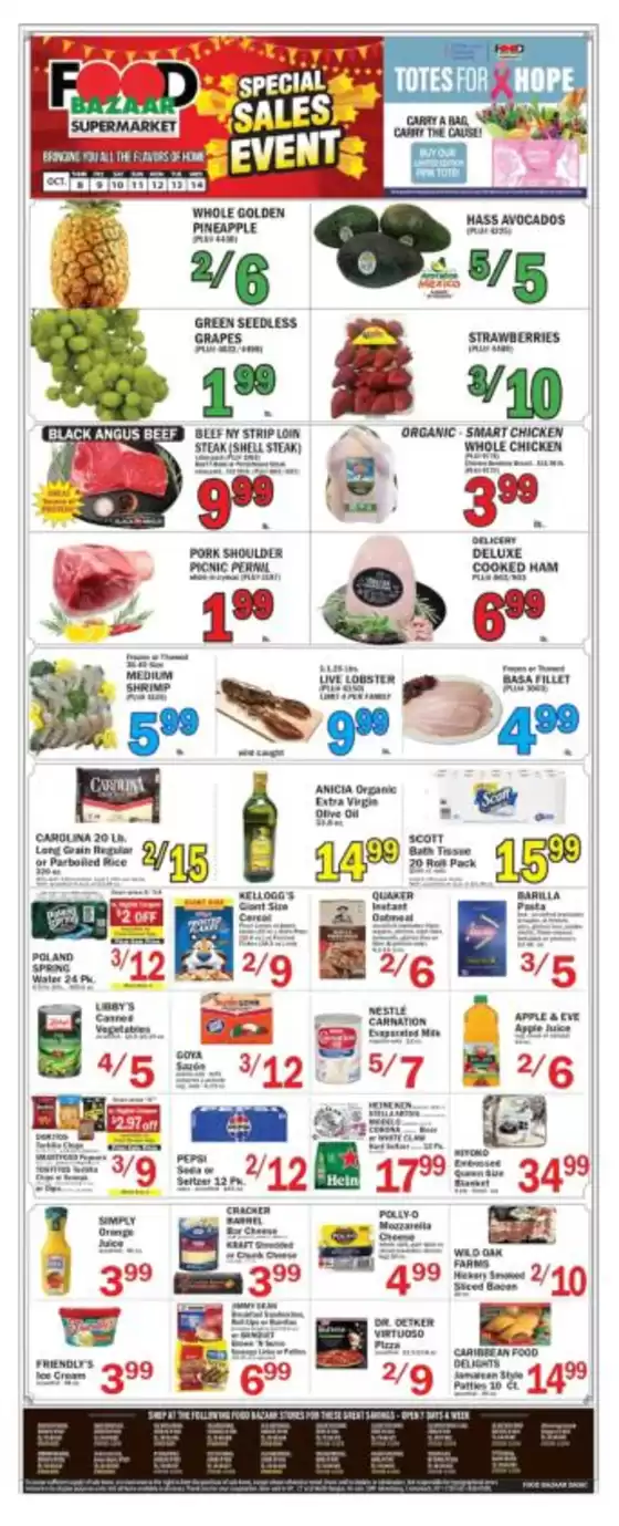 Food Bazaar catalogue in Paramus NJ | Save now with our deals | 2026-10-08T00:00:00.000Z - 2026-10-14T00:00:00.000Z