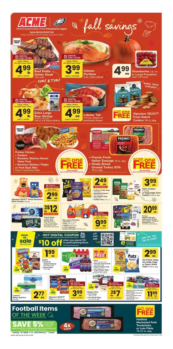 ACME catalogue in Doylestown PA | Weekly Ad | 2026-10-09T00:00:00.000Z - 2026-10-15T00:00:00.000Z