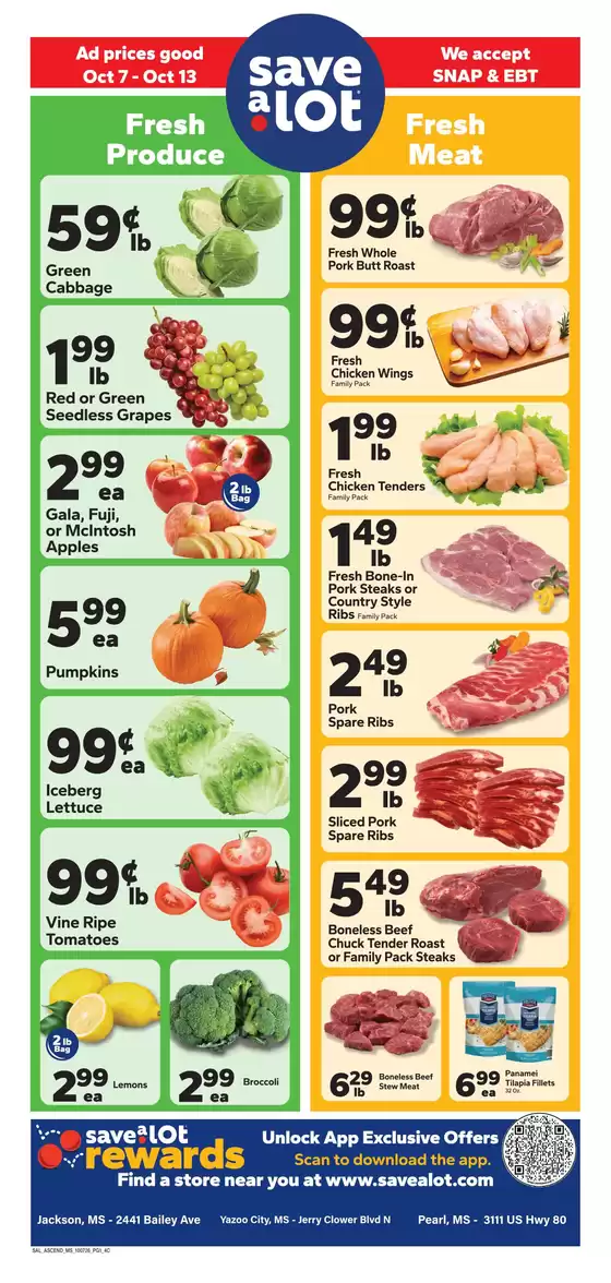 Save a Lot catalogue | Current special promotions | 2026-10-07T00:00:00.000Z - 2026-10-13T00:00:00.000Z