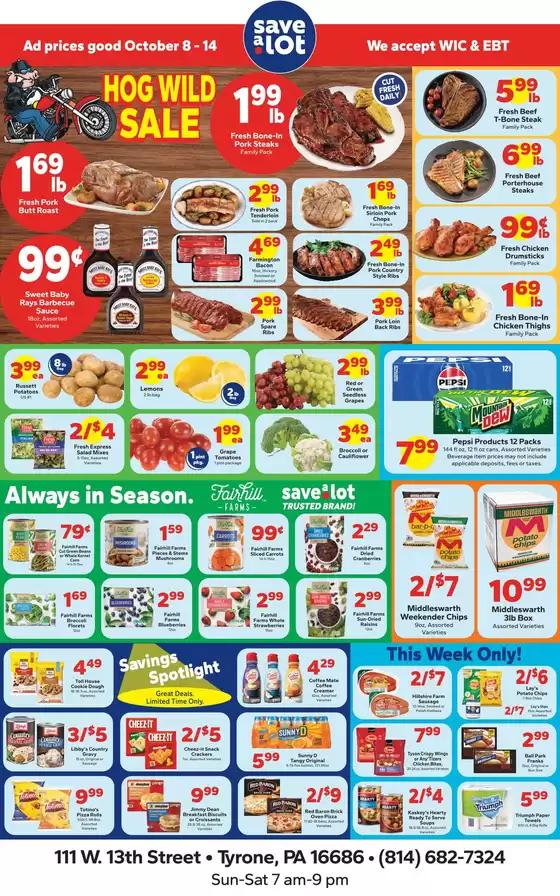 Save a Lot catalogue | Great offer for all customers | 2026-10-08T00:00:00.000Z - 2026-10-14T00:00:00.000Z