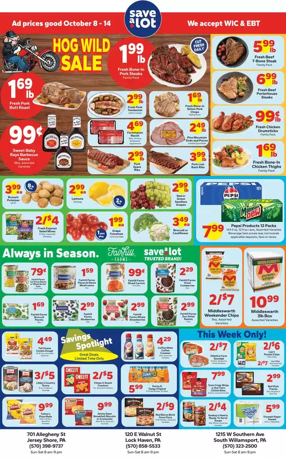 Save a Lot catalogue | Discounts and promotions | 2026-10-08T00:00:00.000Z - 2026-10-14T00:00:00.000Z