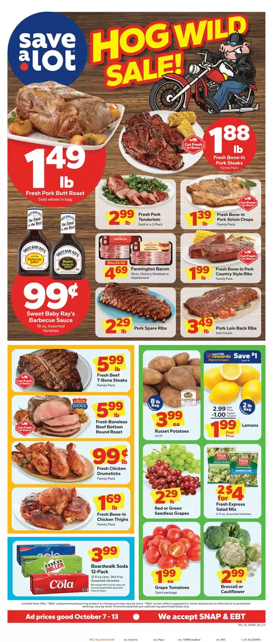 Save a Lot catalogue in Burleson TX | Top deals and discounts | 2026-10-07T00:00:00.000Z - 2026-10-13T00:00:00.000Z