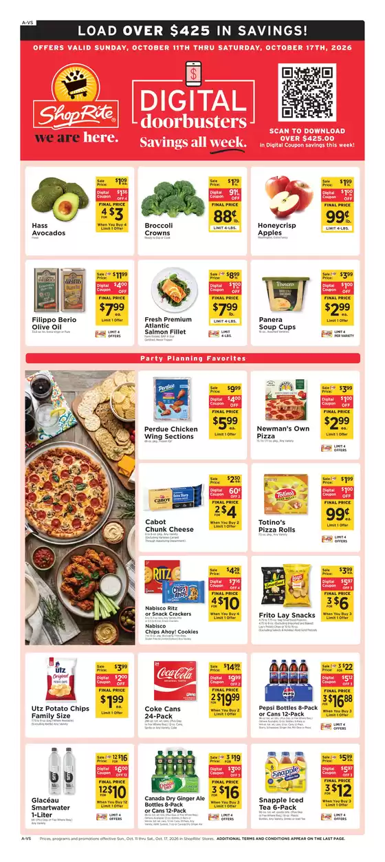 ShopRite catalogue | Top offers for smart savers | 2026-10-08T00:00:00.000Z - 2026-10-17T00:00:00.000Z