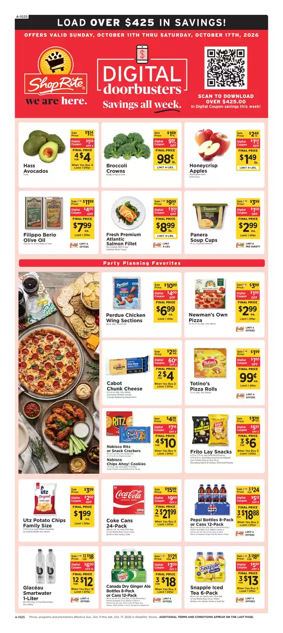 ShopRite catalogue in Hackensack NJ | Our best bargains | 2026-10-08T00:00:00.000Z - 2026-10-17T00:00:00.000Z