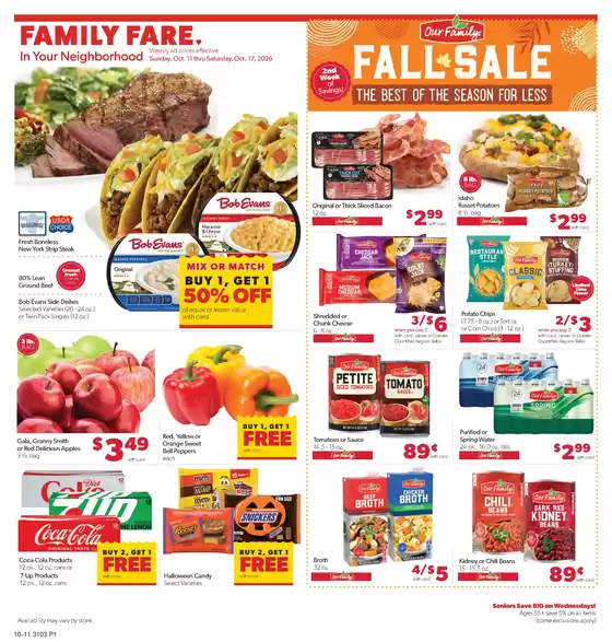 Family Fare catalogue | Current deals and offers | 2026-10-09T00:00:00.000Z - 2026-10-10T00:00:00.000Z