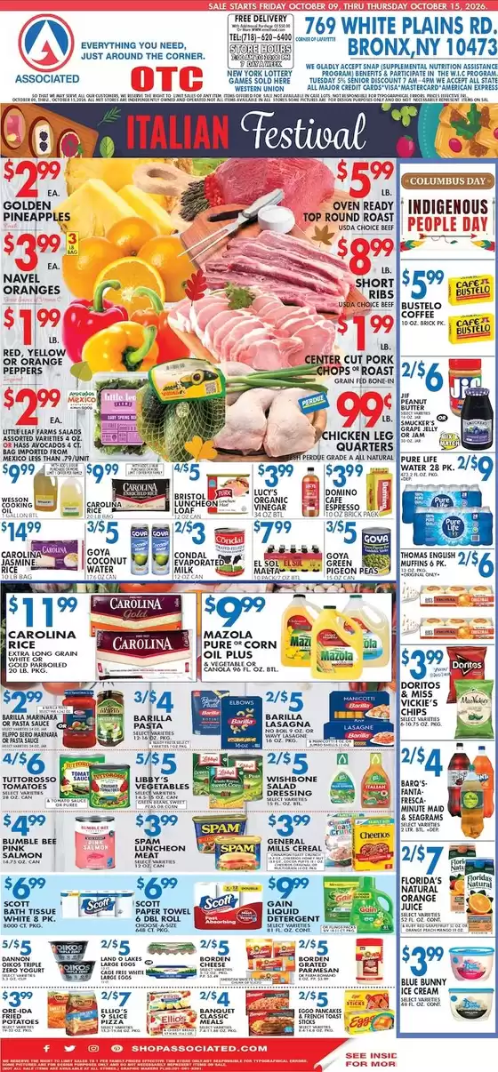 Associated catalogue | Top offers for all bargain hunters | 2026-10-09T00:00:00.000Z - 2026-10-15T00:00:00.000Z