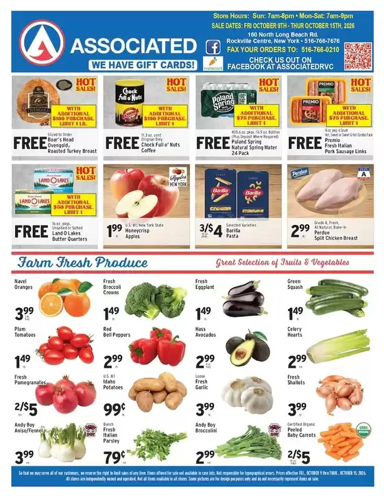 Associated catalogue in Copiague NY | Our best deals for you | 2026-10-09T00:00:00.000Z - 2026-10-15T00:00:00.000Z