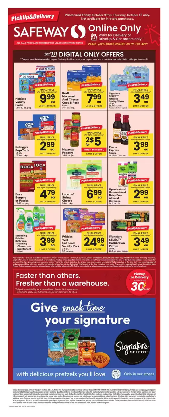 Safeway catalogue in Gambrills MD | Safeway - Eastern - SP | 2026-10-09T00:00:00.000Z - 2026-10-15T00:00:00.000Z