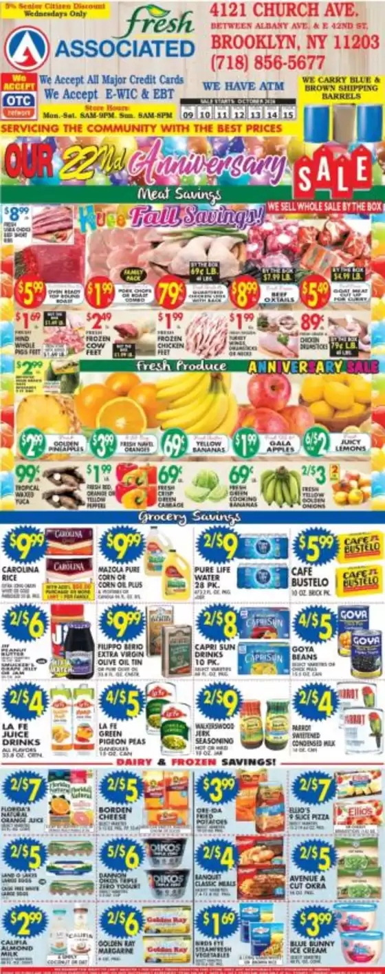 Associated catalogue in Roselle NJ | Our best offers for you | 2026-10-20T00:00:00.000Z - 2026-10-26T00:00:00.000Z