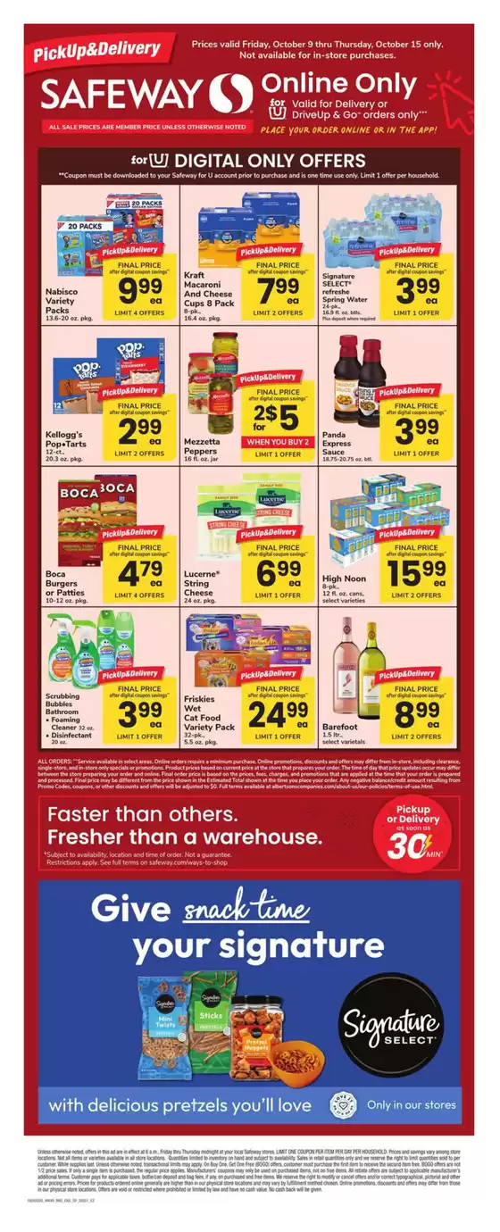 Safeway catalogue in Alexandria VA | Exclusive deals and bargains | 2026-10-09T00:00:00.000Z - 2026-10-15T00:00:00.000Z