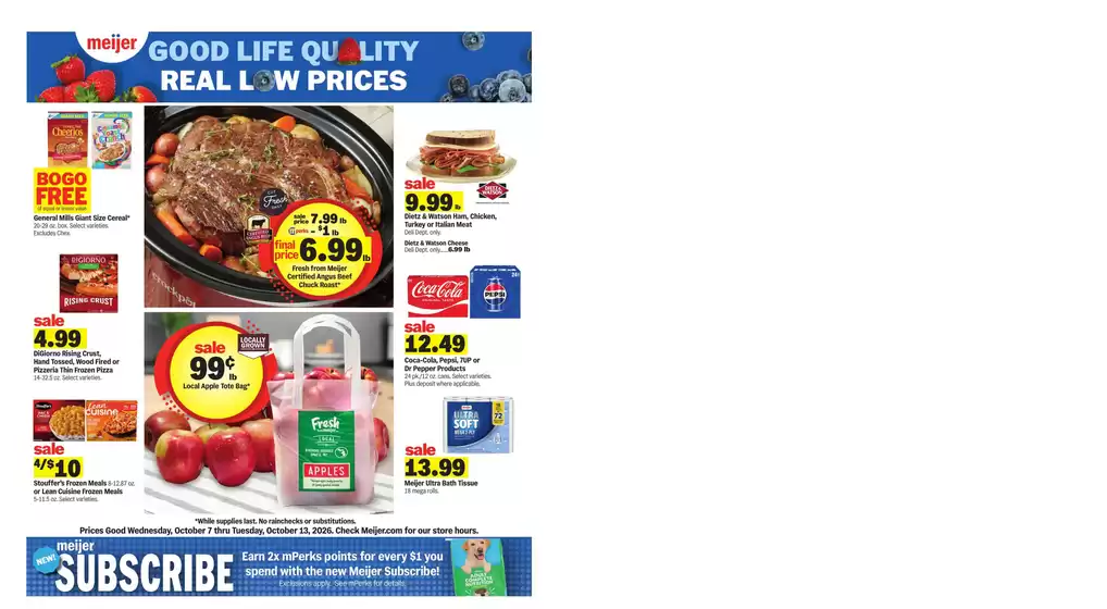 Meijer catalogue | Current deals and offers | 2026-10-07T00:00:00.000Z - 2026-10-13T00:00:00.000Z