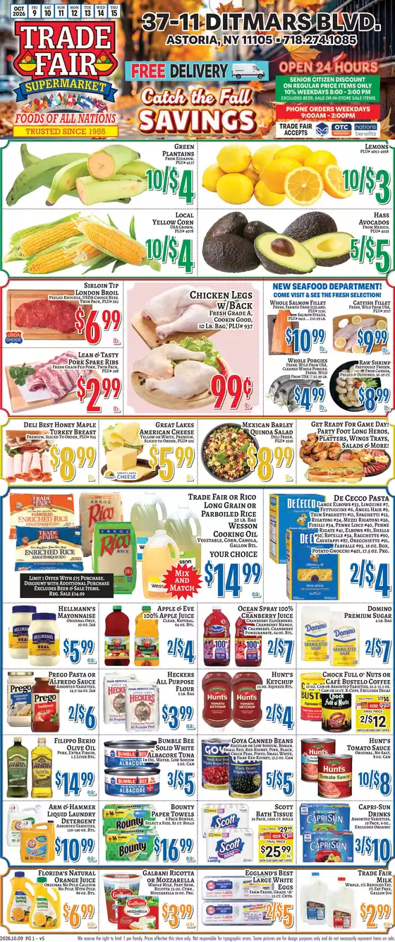 Trade Fair Supermarket catalogue | Discover attractive offers | 2026-10-09T00:00:00.000Z - 2026-10-15T00:00:00.000Z