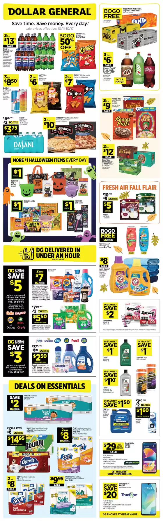 Dollar General catalogue in Scooba MS | Save now with our deals | 2026-10-11T00:00:00.000Z - 2026-10-17T00:00:00.000Z
