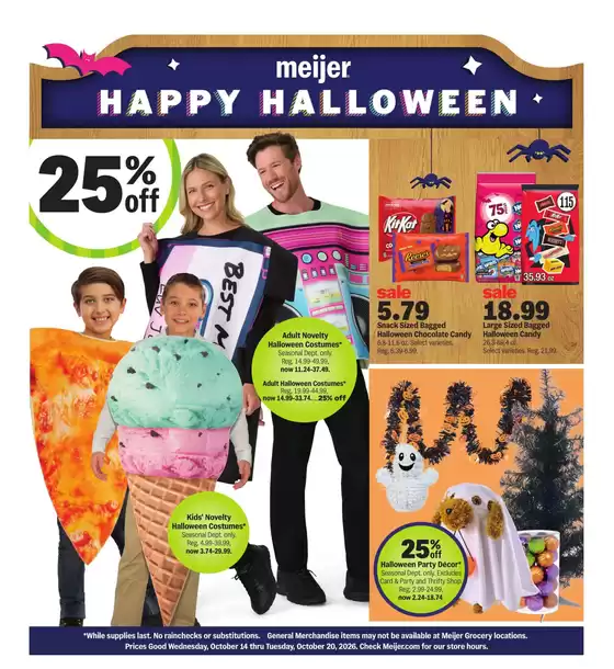 Meijer catalogue in  | happy halloween | 2026-10-14T00:00:00.000Z - 2026-10-20T00:00:00.000Z