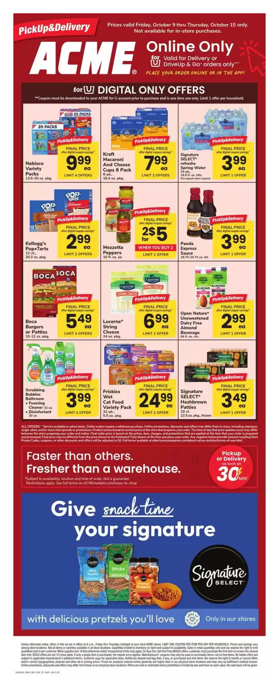ACME catalogue in Pleasantville NJ | Acme Markets - SP | 2026-10-09T00:00:00.000Z - 2026-10-15T00:00:00.000Z