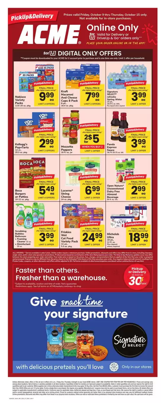 ACME catalogue in Beacon NY | Acme Markets - SP | 2026-10-09T00:00:00.000Z - 2026-10-15T00:00:00.000Z