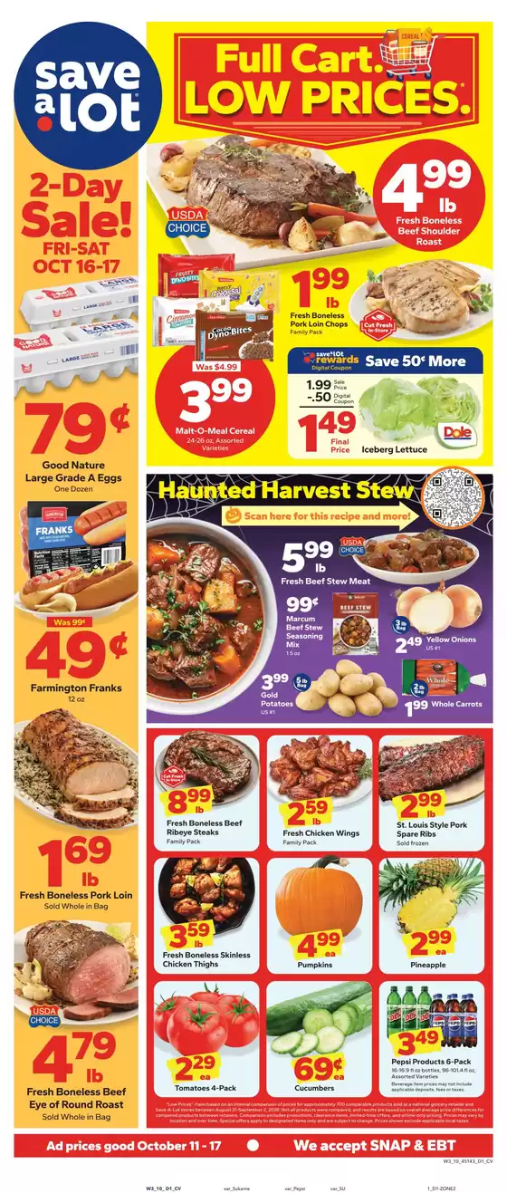 Save a Lot catalogue | Exclusive bargains | 2026-10-11T00:00:00.000Z - 2026-10-17T00:00:00.000Z