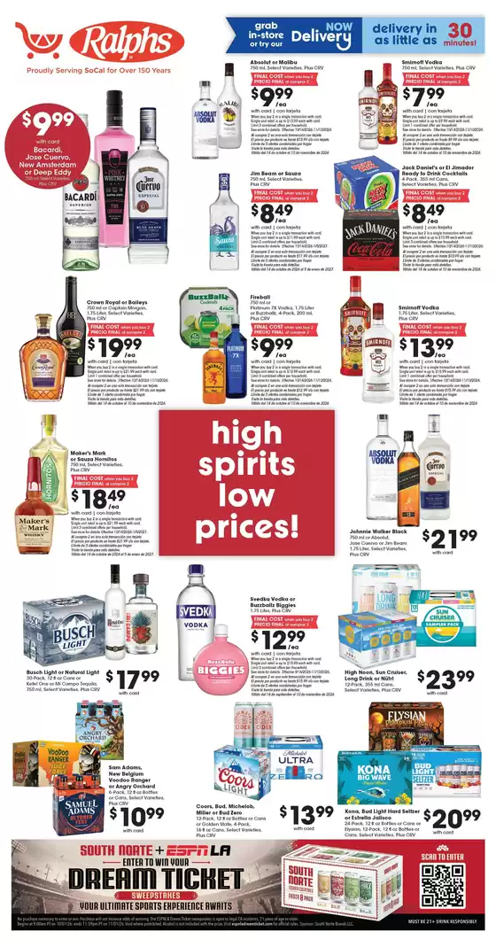 Ralphs catalogue in Arcadia CA | Great offer for all customers | 2026-10-14T00:00:00.000Z - 2026-10-21T00:00:00.000Z