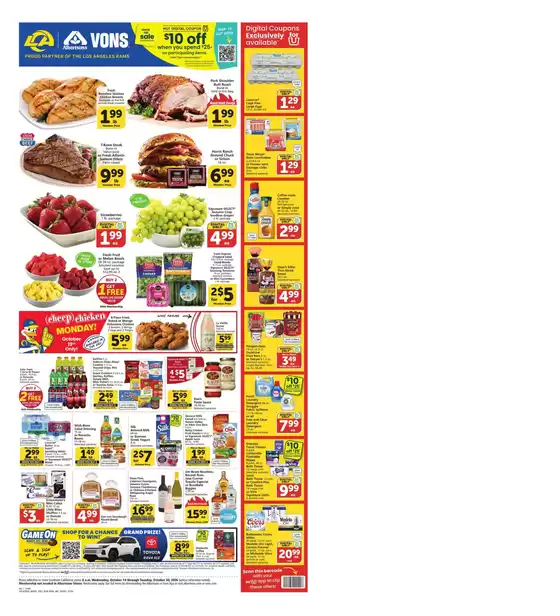 Vons catalogue in Temecula CA | Weekly Ad - SoCal | 2026-10-14T00:00:00.000Z - 2026-10-20T00:00:00.000Z