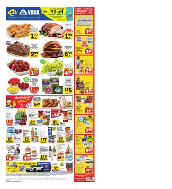 Vons catalogue in Arcadia CA | Weekly Ad - SoCal | 2026-10-14T00:00:00.000Z - 2026-10-20T00:00:00.000Z