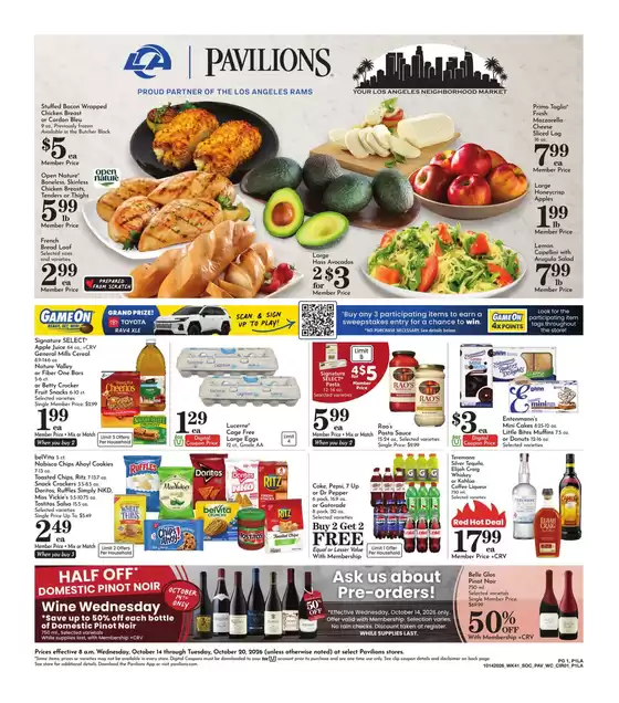 Pavilions catalogue in Glendora CA | Weekly Ad | 2026-10-14T00:00:00.000Z - 2026-10-20T00:00:00.000Z