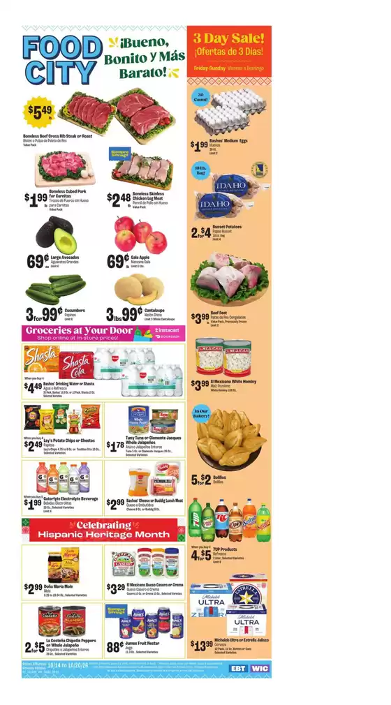 Food City catalogue in Chandler AZ | Great offer for bargain hunters | 2026-10-14T00:00:00.000Z - 2026-10-20T00:00:00.000Z