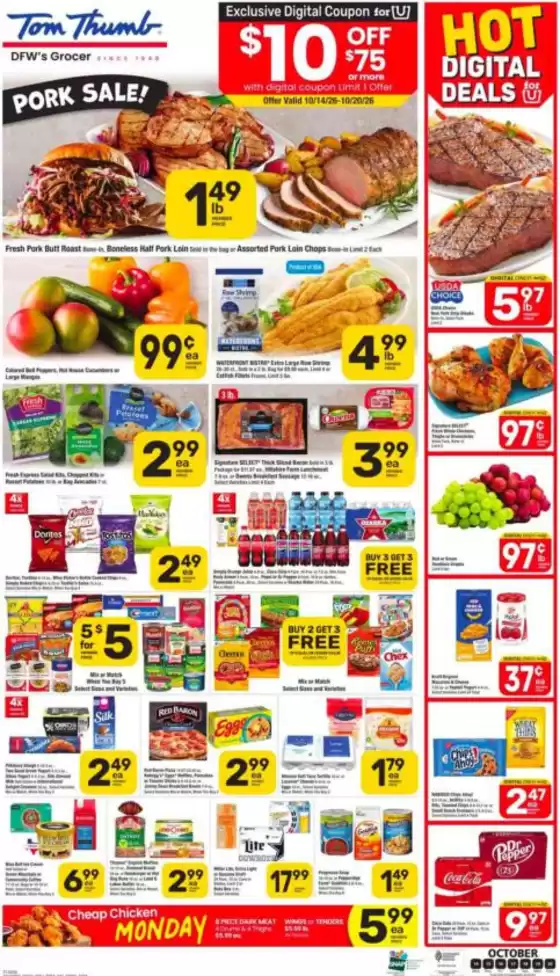 Tom Thumb catalogue | Top deals for all customers | 2026-10-14T00:00:00.000Z - 2026-10-20T00:00:00.000Z